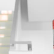 a fire hydrant being checked to protect a building during the fall season